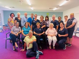 The team at Tottenham celebrated with a surprise afternoon tea for Barb with staff and health councillors attending the celebration on Wednesday, 3 February. Image Credit: Western NSW Local Health District Facebook Page.