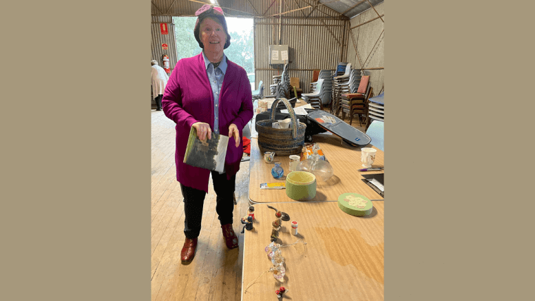 Lesley Crook was the special guest speaker at last month’s Kiacatoo CWA meeting. She spoke on her travels overseas. Which was enjoyed by all members in attendance. Image Credit: Patricia Phillips.