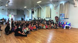 A huge crowd showed for the amazing and fun show at the Town Hall in Nyngan.