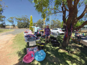 Locals set up shop for the Boot Sale back in May of this year. The Boot Sale will now be a monthly occurance.