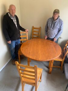 Like New - Table and Chairs (High Commended in the Creative, Restore and Refurbish Category and winner of the Herb Clarke Memorial Award).