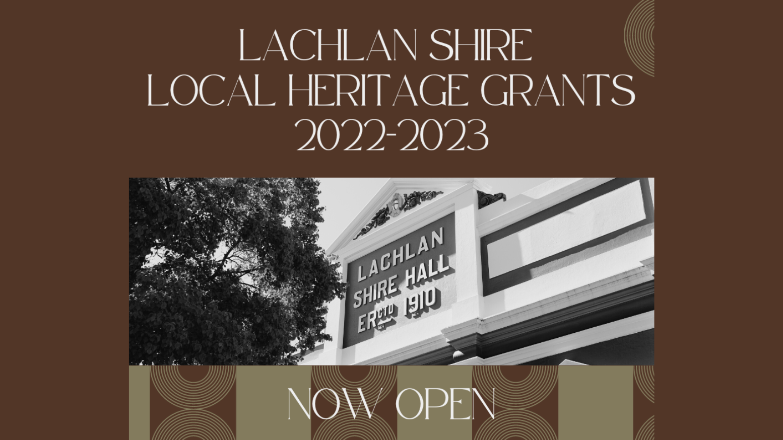 LSC LOCAL HERITAGE GRANTS NOW OPEN Condobolin Argus