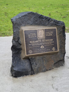 The Plaque. Image Contributed.