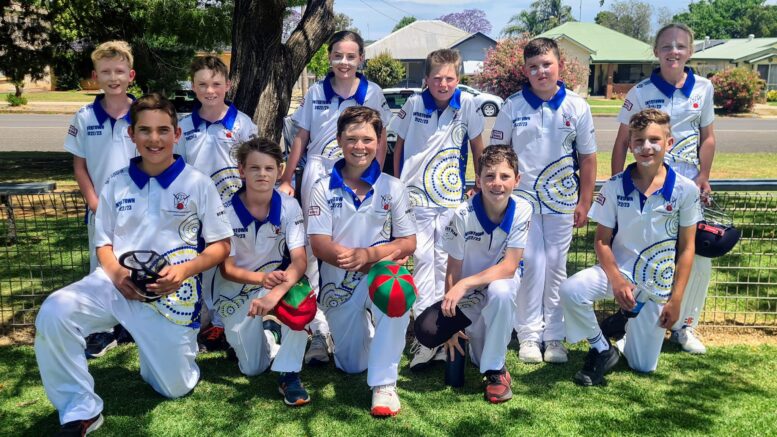 The Under 12s Intertown team, who had a win over Parkes recently. Image Credit: Sonia Buerckner.