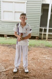 Kiacatoo Captain Callan Venables made 50 runs with the bat in the Grand Final. He was awarded Player of the Grand Final. Image Credit: Melissa Blewitt.