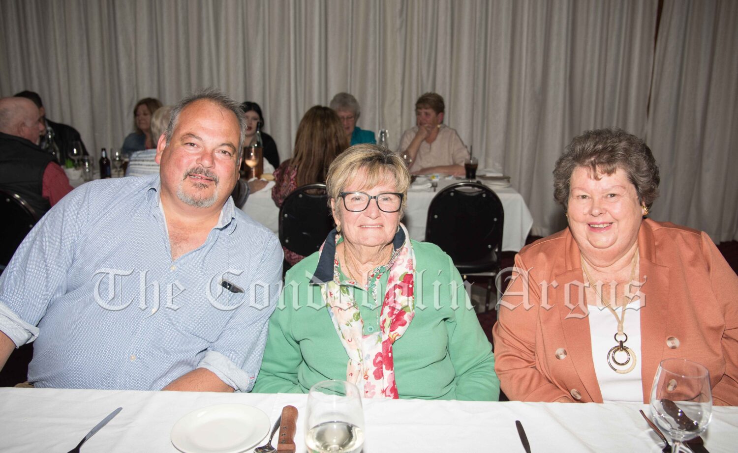 ABOVE: Andrew Chamen, Neryl Stains and Bev Laneyrie. Image Credit: Kathy Parnaby.