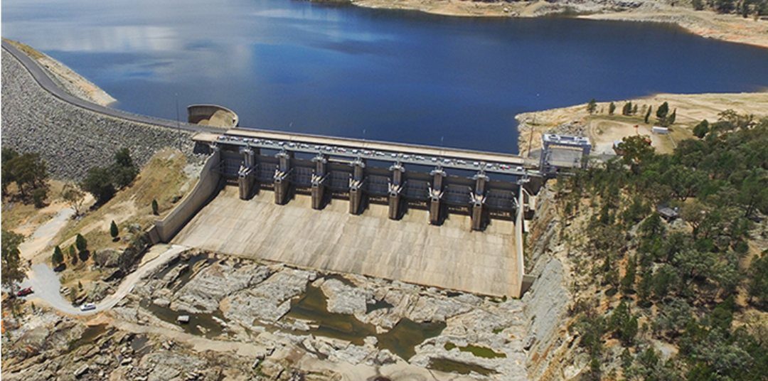 The NSW Government will not proceed with the Wyangala Dam Wall Raising Project. They said the project would not go ahead because “of the billions of dollars in construction costs and the potential catastrophic environmental impacts.” Image Credit: The NSW Department of Primary Industries and Environment.