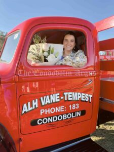 Tasha Hurley has been named Condobolin Show’s 2023 Young Woman. will now participate in the Zone 6 Final of the Sydney Royal AgShows NSW Young Woman Competition 2024 in Narromine on 10 February 2024. Image Credit: Melissa Blewitt.